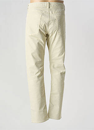 Pantalon slim tissage velours taille normale beige CLOSED homme