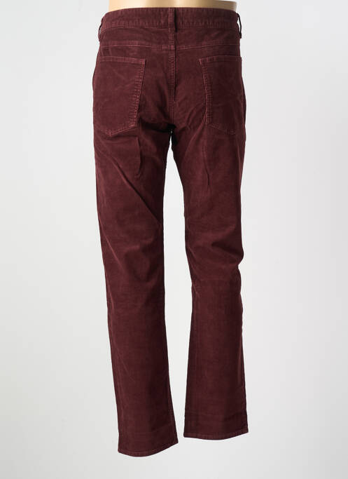 Pantalon slim stretch taille normale rouge CLOSED homme