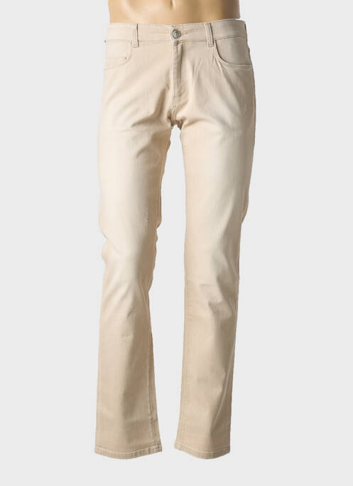 Jeans coupe slim beige TRUSSARDI JEANS pour femme