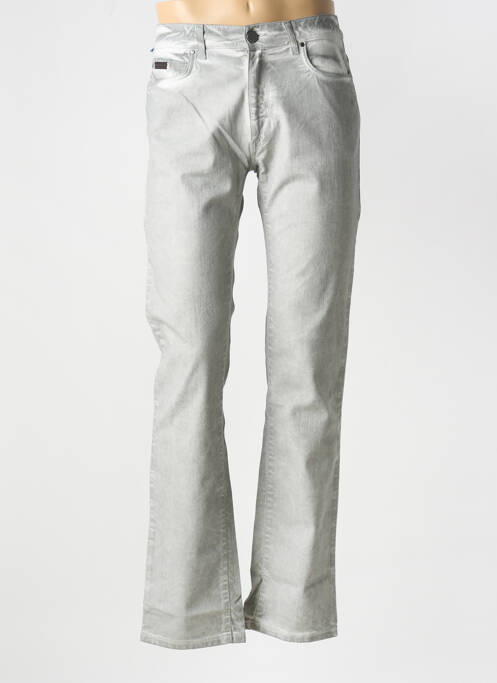 Jeans coupe slim gris TRUSSARDI JEANS pour homme