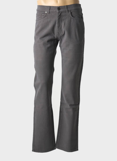 Jeans coupe slim gris TRUSSARDI JEANS homme