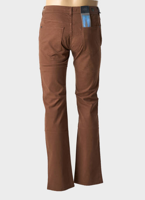 Jeans coupe slim marron TRUSSARDI JEANS pour homme