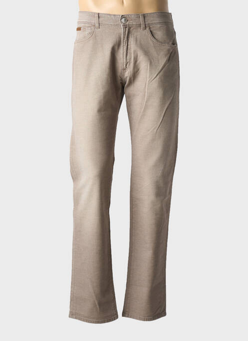 Jeans coupe slim marron TRUSSARDI JEANS pour homme