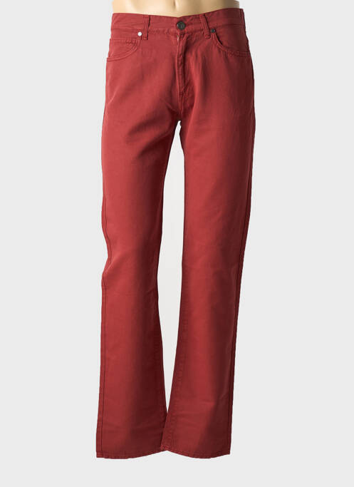 Jeans coupe slim rouge TRUSSARDI JEANS pour homme