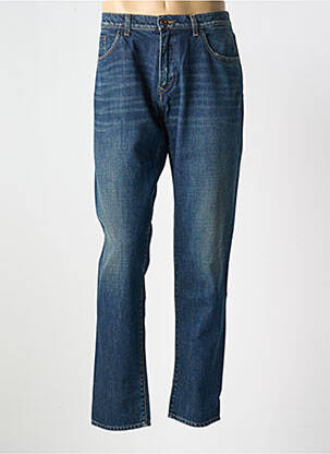 Jeans coupe slim stretch taille normale bleu TRUSSARDI JEANS homme