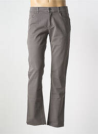 Jeans coupe slim poches taille normale marron TRUSSARDI JEANS homme