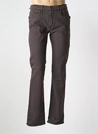 Jeans coupe slim poches taille normale marron TRUSSARDI JEANS homme