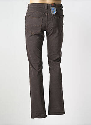 Jeans coupe slim poches taille normale marron TRUSSARDI JEANS homme