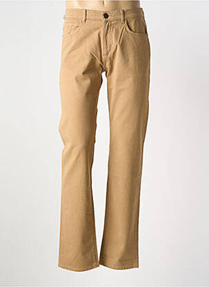 Jeans coupe slim stretch taille normale beige TRUSSARDI JEANS homme