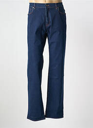 Jeans coupe droite stretch taille normale bleu TRUSSARDI JEANS homme