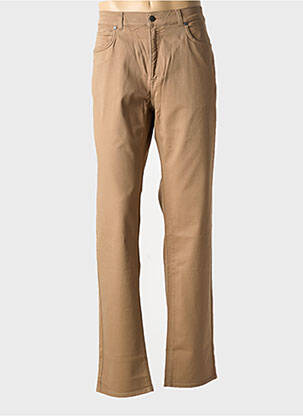 Jeans coupe slim stretch taille normale marron TRUSSARDI JEANS homme