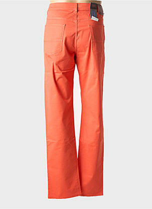 Jeans coupe slim stretch taille normale orange TRUSSARDI JEANS homme