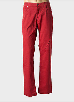 Jeans coupe slim poches taille normale rouge TRUSSARDI JEANS homme