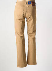 Jeans coupe slim beige TRUSSARDI JEANS pour homme seconde vue