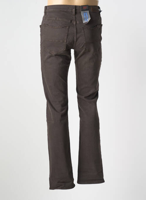 Jeans coupe slim poches taille normale marron TRUSSARDI JEANS homme