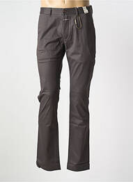 Pantalon chino tissage popeline taille normale marron CLOSED homme