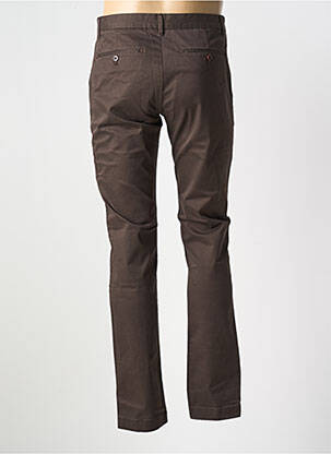 Pantalon chino stretch taille normale marron CLOSED homme