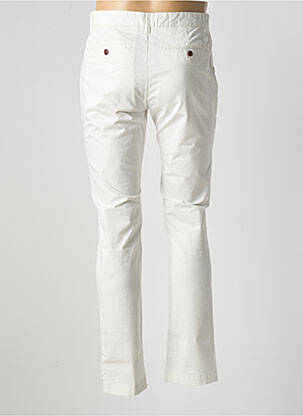 Pantalon chino tissage popeline taille normale blanc CLOSED homme