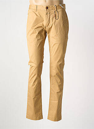 Pantalon chino tissage popeline taille normale beige CLOSED homme
