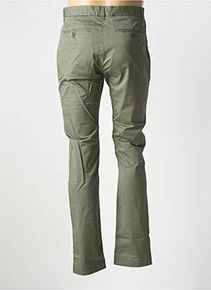 Pantalon chino tissage popeline taille normale vert CLOSED homme