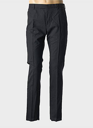 Pantalon chino fermeture zippée sous rabat avec crochet taille normale noir STRELLSON homme
