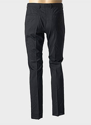 Pantalon chino fermeture zippée sous rabat avec crochet taille normale noir STRELLSON homme