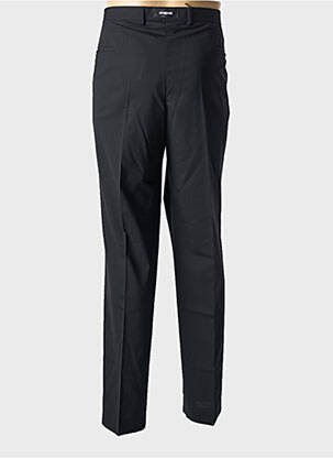 Pantalon chino fermeture zippée sous rabat avec crochet taille basse noir STRELLSON homme
