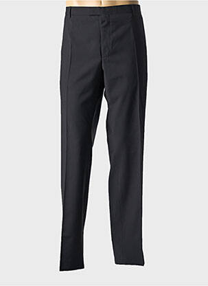 Pantalon chino fermeture zippée sous rabat avec crochet taille normale noir STRELLSON homme