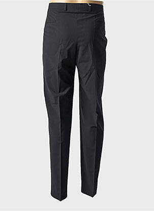 Pantalon chino fermeture zippée sous rabat avec crochet taille normale noir STRELLSON homme