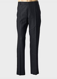 Pantalon chino fermeture zippée sous rabat avec crochet taille normale noir STRELLSON homme