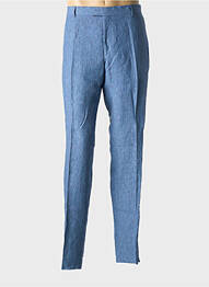 Pantalon chino tissage chiné taille normale bleu STRELLSON homme