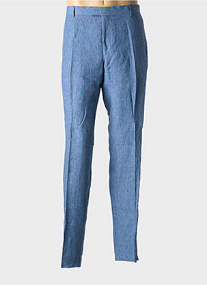 Pantalon chino tissage chiné taille normale bleu STRELLSON homme