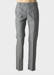 Pantalon chino tissage chiné taille normale gris clair STRELLSON homme