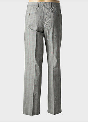 Pantalon chino imprimé imprimé prince de galle taille normale gris STRELLSON homme