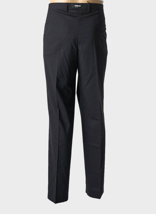 Pantalon chino fermeture zippée sous rabat avec crochet taille basse noir STRELLSON homme