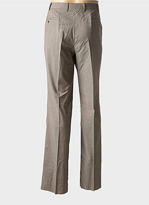 Pantalon slim tissage chiné gris BERNARD ZINS homme