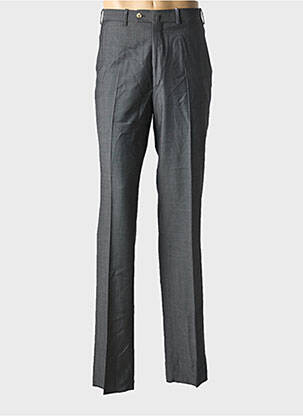 Pantalon droit tissage chiné taille normale gris BERNARD ZINS homme