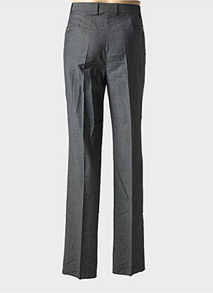 Pantalon droit tissage chiné taille normale gris BERNARD ZINS homme