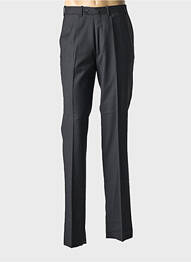 Pantalon slim taille à pinces taille normale gris BERNARD ZINS homme