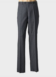 Pantalon droit tissage chiné taille normale gris BERNARD ZINS homme