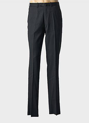 Pantalon slim taille à pinces taille normale noir BERNARD ZINS homme