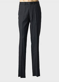Pantalon slim taille à pinces taille normale noir BERNARD ZINS homme