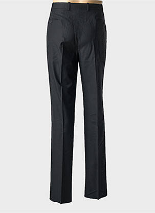Pantalon slim taille à pinces taille normale noir BERNARD ZINS homme
