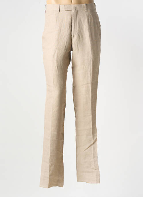 Pantalon droit beige BERNARD ZINS pour homme
