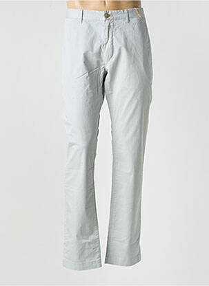 Pantalon chino tissage popeline taille normale gris CLOSED homme