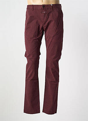 Pantalon chino stretch taille normale rouge CLOSED homme