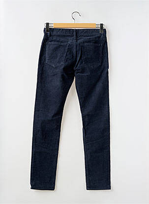 Pantalon slim tissage velours taille normale bleu CLOSED homme