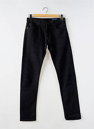 Jeans coupe slim fermeture boutonnée sur le devant taille normale noir CLOSED homme