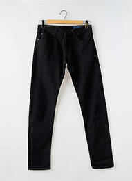 Jeans coupe slim fermeture boutonnée sur le devant taille normale noir CLOSED homme