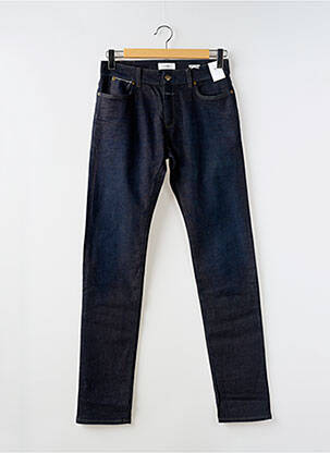 Jeans coupe slim tissage brut taille normale bleu CLOSED homme